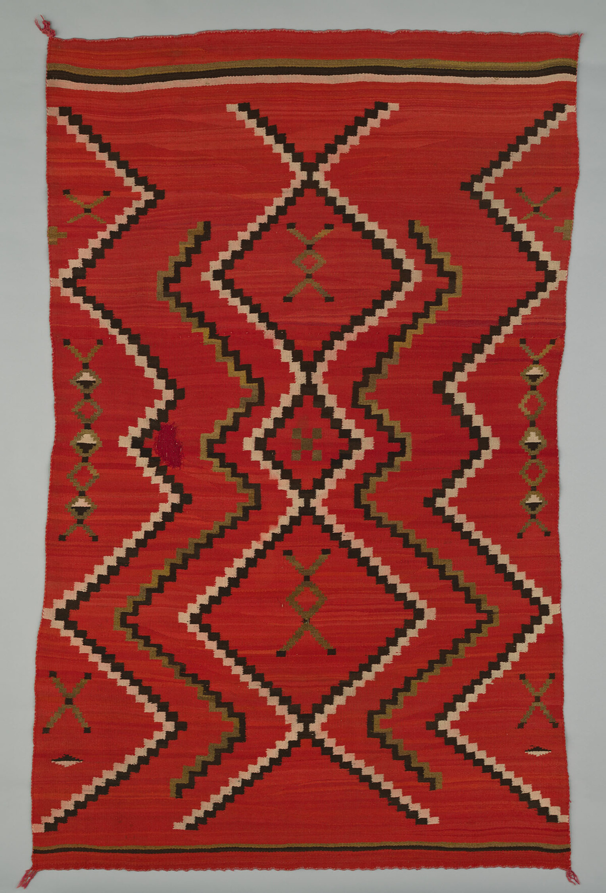 Sarape with Terraced Zigzag Design